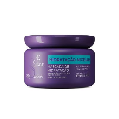 Eudora Siàge Hidratação Micelar Máscara Capilar 250g