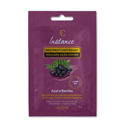 Eudora Sachê Máscara Capilar Instance Açaí e Bambu 30g