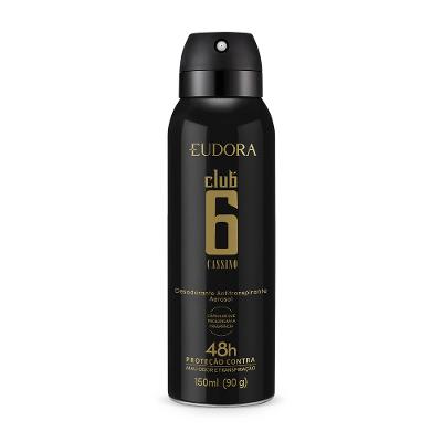 Eudora Club 6 Cassino Desodorante Antitranspirante 150ml