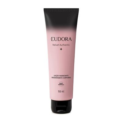 Eudora Loção Hidratante Desodorante Corporal Velvet Authentic 150ml