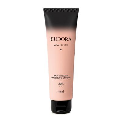 Eudora Loção Hidratante Desodorante Corporal Velvet Cristal 150ml