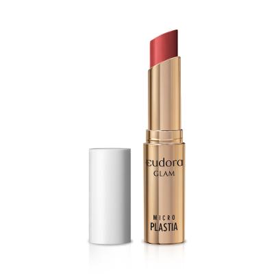 Eudora Batom Vermelho Ruby Glam Microplastia 3,3g