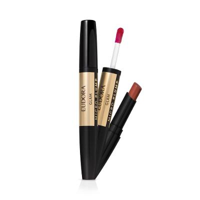 Eudora Glam Micro Plump Batom Duo Terracota Retrô 1,8g