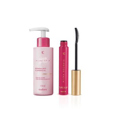 Eudora Kit Niina Secrets: Demaquilante 100ml + Máscara Para Cílios 8g