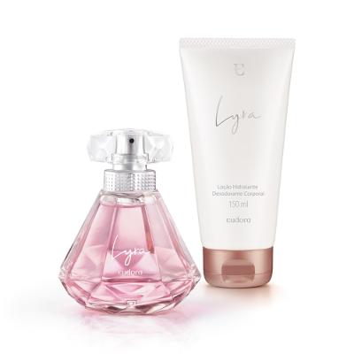 Eudora Kit Lyra Colônia Desodorante + Hidratante Desodorante