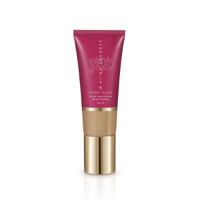 Eudora Base Líquida Niina Secrets Hidra Glow Cor 45 30ml