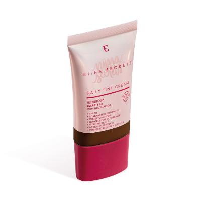 Eudora Base Líquida Cor 100 Daily Tint Cream Niina Secrets 25ml