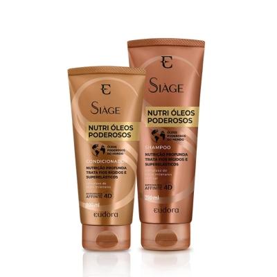 Eudora Kit Siàge Nutri Óleos Poderosos Shampoo + Condicionador