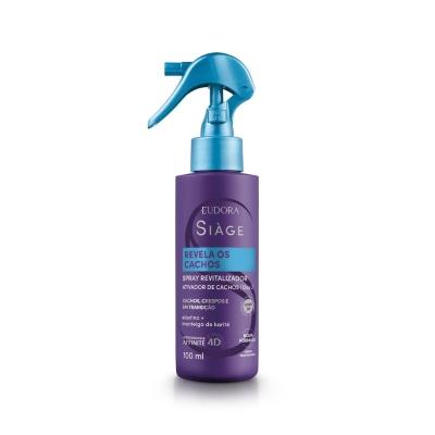 Eudora Spray Capilar Revitalizador Siàge Revela Os Cachos 100ml