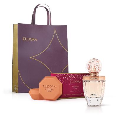 Combo Presente La Victorie: Eau de Parfum 75ml + Sabonetes em Barra 2x90g + Sacola M