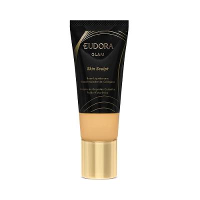 Eudora Glam Skin Sculpt Base Líquida Semi Matte Cor 50 30ml