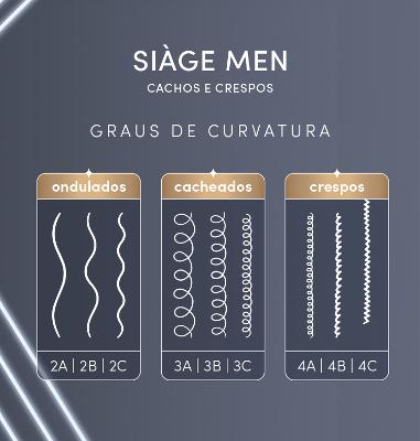 Eudora Siàge Men Cachos e Crespos Shampoo 250ml