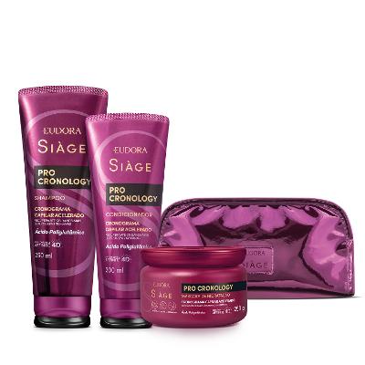 Kit Siàge Pro Cronology (3 Itens) + Nécessaire