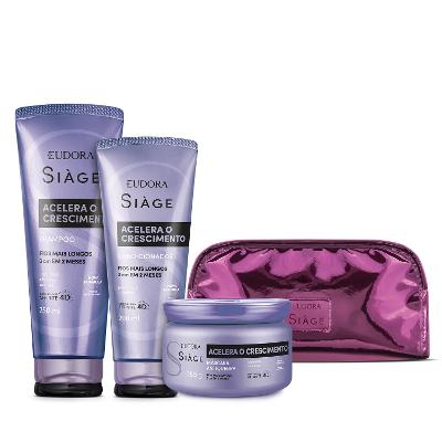 Kit Siàge Acelera o Crescimento (3 Itens) + Nécessaire