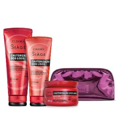 Kit Siàge Cauterização dos Lisos (3 Itens) + Nécessaire