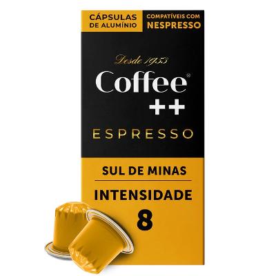 Cápsulas de Café Especial Coffee Mais Sul de Minas 10 unidades Compatível com Nespresso