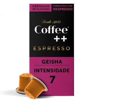 Cápsulas de Café Especial Coffee Mais Geisha 10 unidades Compatível com Nespresso