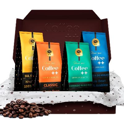 Kit com 4 Pacotes  Café Especial Coffee Mais em Grãos -  4 x 250g