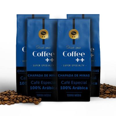 Kit 4 Cafés Especiais Em Grãos Coffee Mais Chapada de Minas
