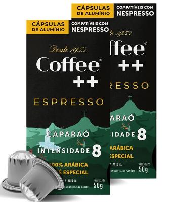 Capsulas de Café Coffee Mais, compatível com Nespresso, Caparaó, 20 cápsulas