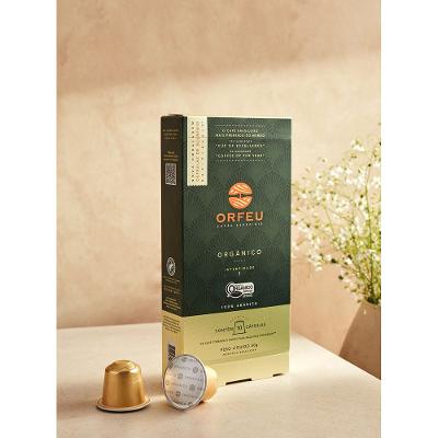 Cápsulas compatíveis Nespresso* Orgânico 10 un