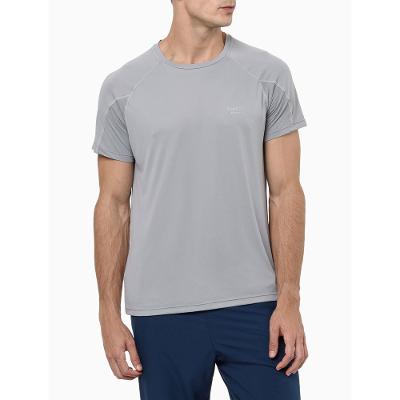 Camiseta Masculina Recortes Calvin Klein Performance - Light Grey