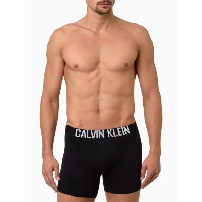 Kit 2 Cuecas Boxer Cotton Intense Power Calvin Klein Underwear - Preto