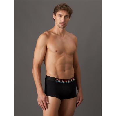 Cueca Low Rise Trunk Cotton Pride Calvin Klein Underwear - Preto