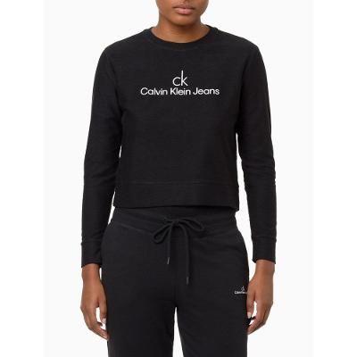 Casaco Feminino Micro Logo Calvin Klein Jeans - Preto