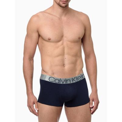 Kit 3 Calcinhas Fio Dental de Algodão Underwear Calvin Klein - Branco/Papaia/Mescla