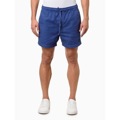 Shorts Masculino Color Com Elástico Calvin Klein - Azul Carbono