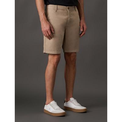 Bermuda Masculina Color Chino Calvin Klein - Caqui Claro