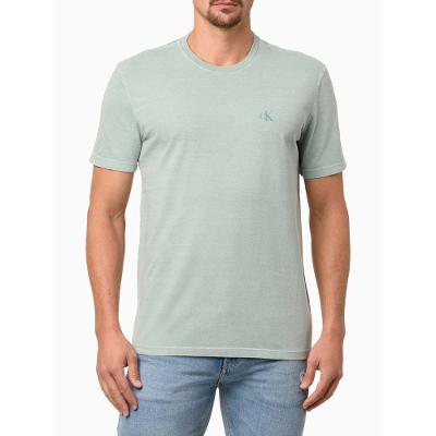 Camiseta Masculina Monograma Pigmento - Verde