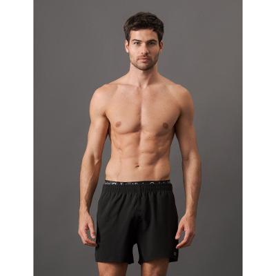 Short D'Água Masculino Elástico Calvin Klein Swimwear - Preto