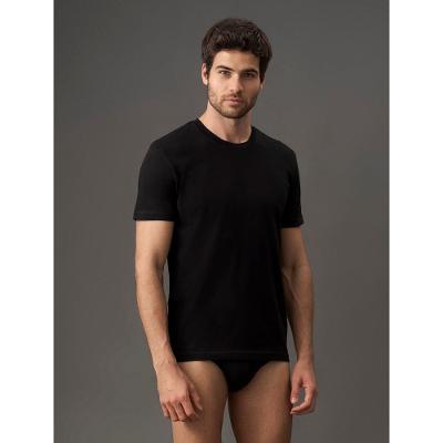 Kit 2 Camisetas Crew-Neck - Preto