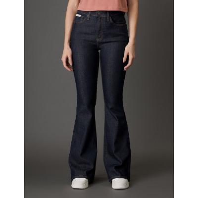 Calça Jeans Feminina Flare Alta Calvin Klein Jeans - Azul Marinho