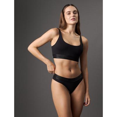 Top Feminino Pima Cotton Calvin Klein Underwear - Preto