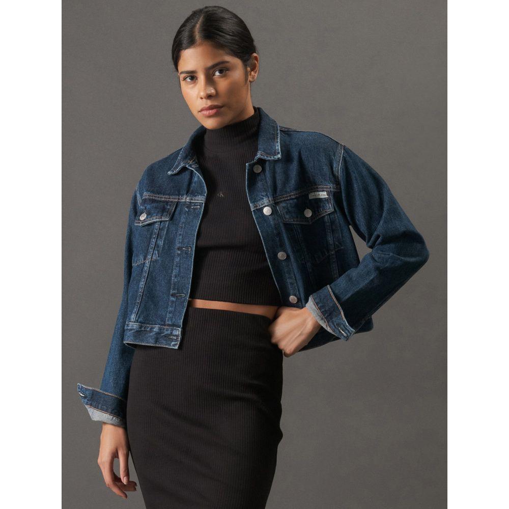 Blusa Feminina Sem Manga em Ribana Calvin Klein Jeans - Preto - 5