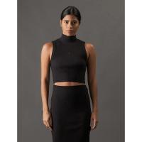 Blusa Feminina Sem Manga em Ribana Calvin Klein Jeans - Preto - 1