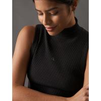 Blusa Feminina Sem Manga em Ribana Calvin Klein Jeans - Preto