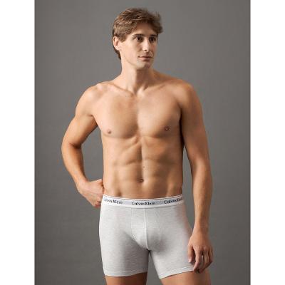 Cueca Boxer Modal Cotton Calvin Klein Underwear - Cinza Claro