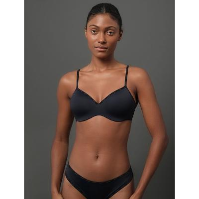 Sutiã Bojo Light Soft Micrologo Calvin Klein Underwear - Preto