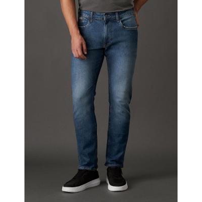Calça Jeans Masculina Slim 5 Pockets Calvin Klein Jeans - Azul Médio
