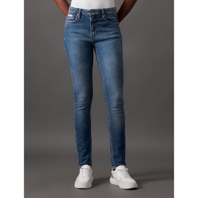 Calça Jeans Feminina New Skinny 5 Pockets Calvin Klein Jeans - Azul Médio