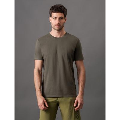 Camiseta Masculina Logo Costas Calvin Klein Swimwear - Militar