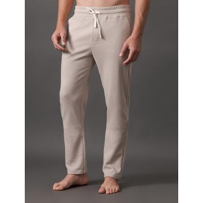 Calça Masculina Reta Suedine Soft Calvin Klein Underwear - Caqui Claro