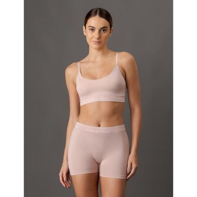 Top Triângulo Feminino Modern Cotton Seamless Calvin Klein Underwear - Rosa Claro