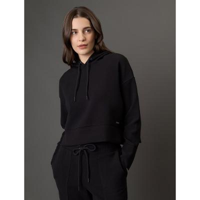 Casaco Feminino Botões Laterais Calvin Klein Jeans - Preto