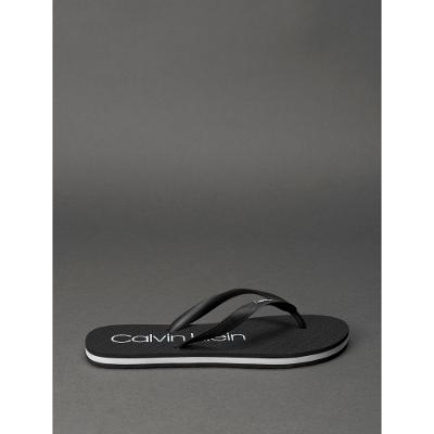 Chinelo Masculino Calvin Klein Swimwear - Preto