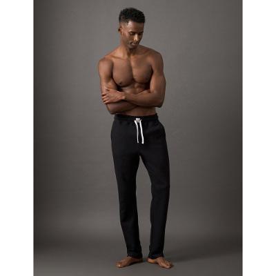 Calça Masculina Reta Suedine Soft Calvin Klein Underwear - Preto